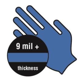 9 mil thickness and above